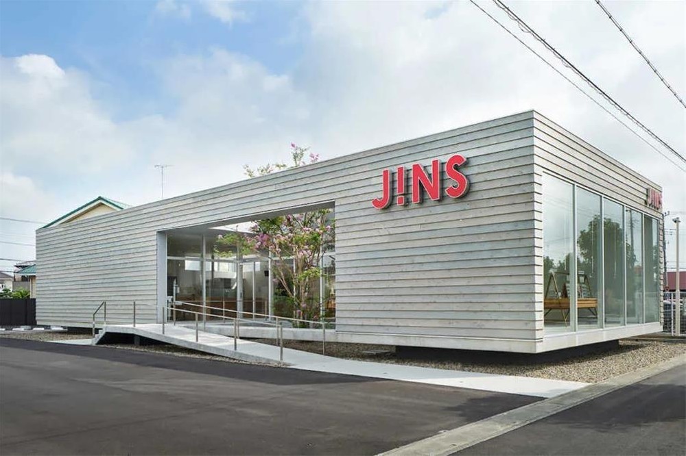 日本熊谷肥冢知名品牌JINS眼镜店设计