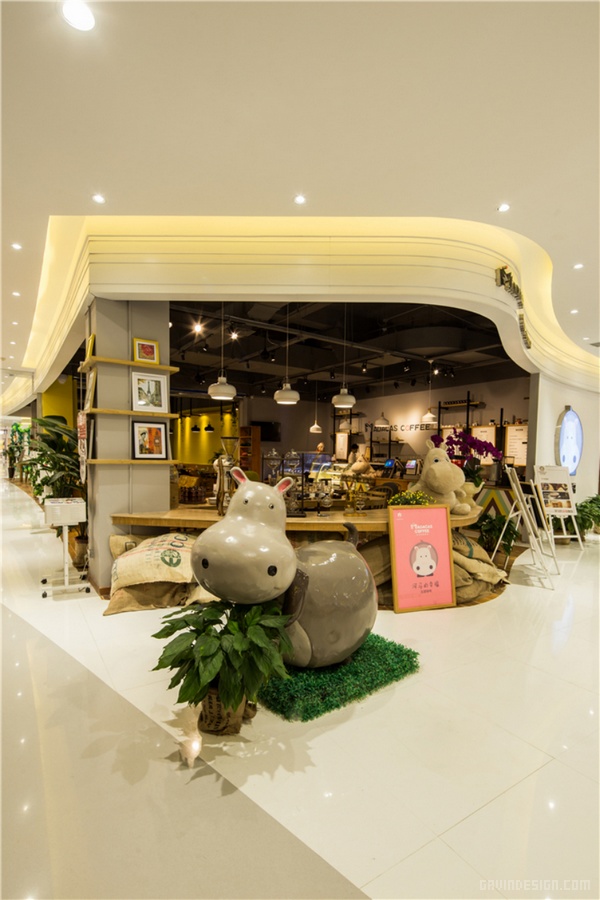 青岛河马的幸福咖啡馆设计