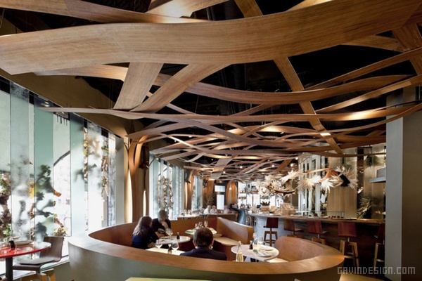 西班牙巴塞罗那 Ikibana 餐厅设计