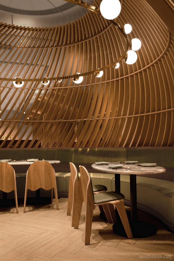香港尖沙咀百乐小馆餐厅设计